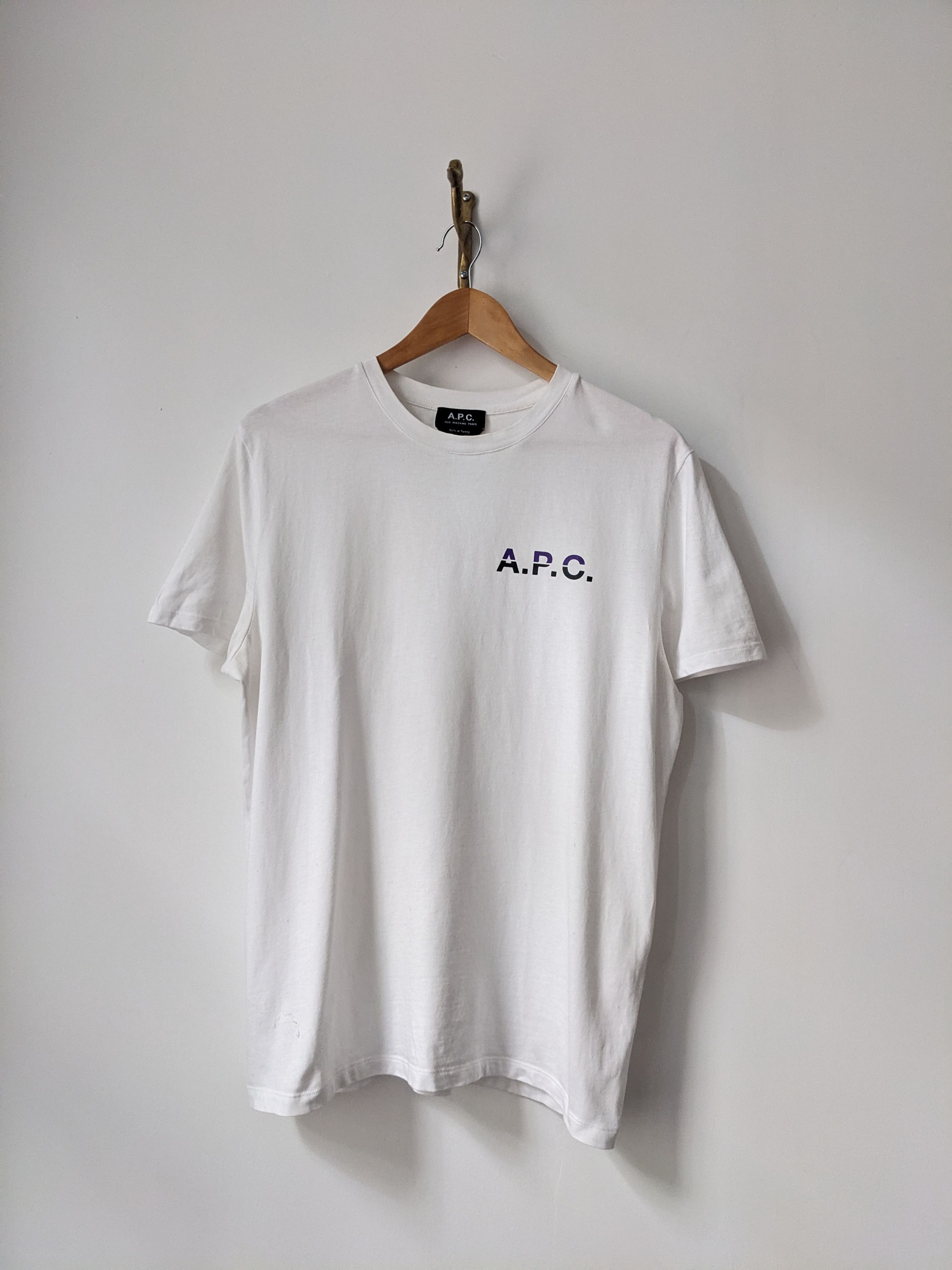 A.P.C. A.P.C T-shirt APC White M | Grailed