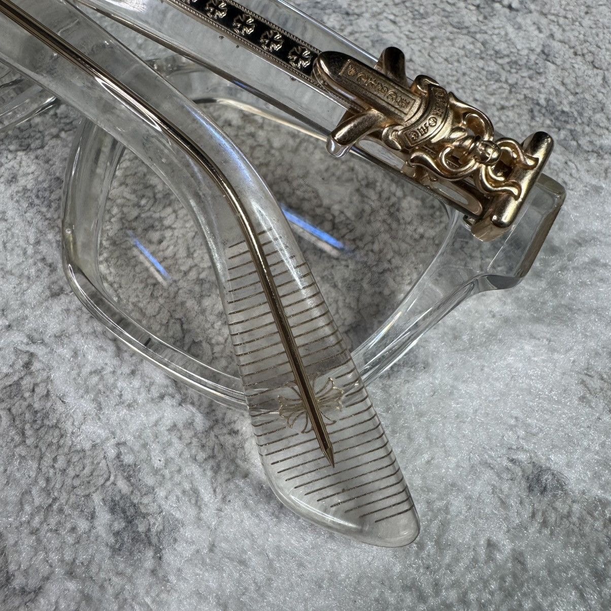 Chrome Hearts Vagillionaire glasses Size ONE SIZE - 7 Thumbnail