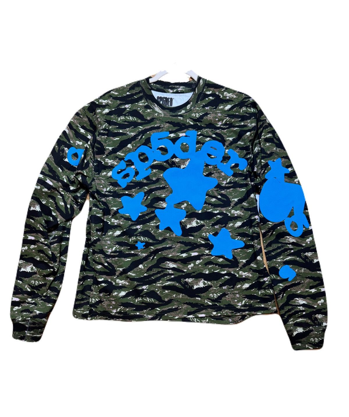 Sp5der Sp5der Beluga Tiger Camo Long-sleeve Tee - Size S Size US S / EU 44-46 / 1 - 1 Thumbnail