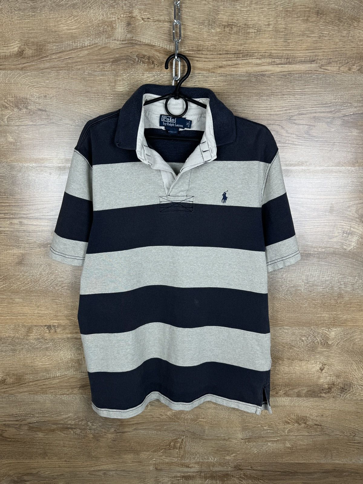 Polo Ralph Lauren Mens Vintage Polo Ralph Lauren rugby polos T-shirt tee y2k Size US M / EU 48-50 / 2 - 1 Thumbnail