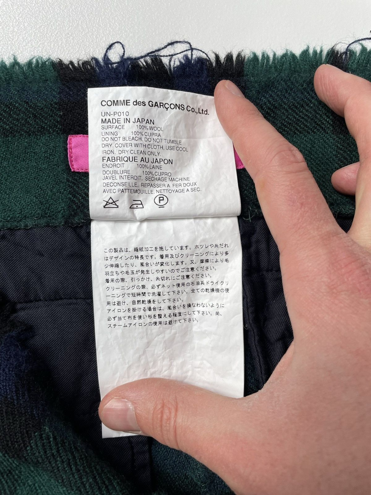 Comme des Garcons A/W 04 Tartan Check Wool Trousers Size 28" / US 6 / IT 42 - 6 Thumbnail