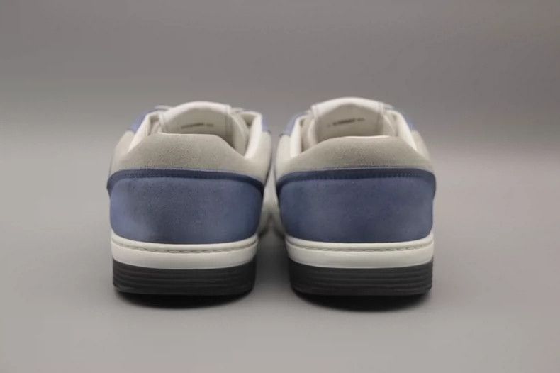 Chanel chanel blue and white suede low-top sneakers Size US 10 / EU 43 - 5 Thumbnail