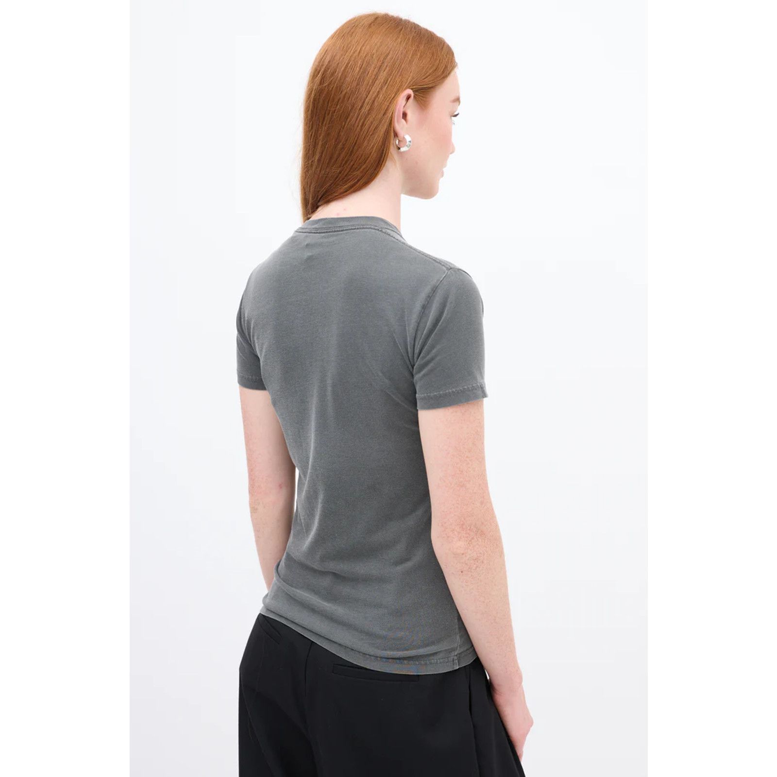Balenciaga Balenciaga Archetype 2017 Dark Grey Logo Short Sleeve Tee M Size M / US 6-8 / IT 42-44 - 13 Thumbnail
