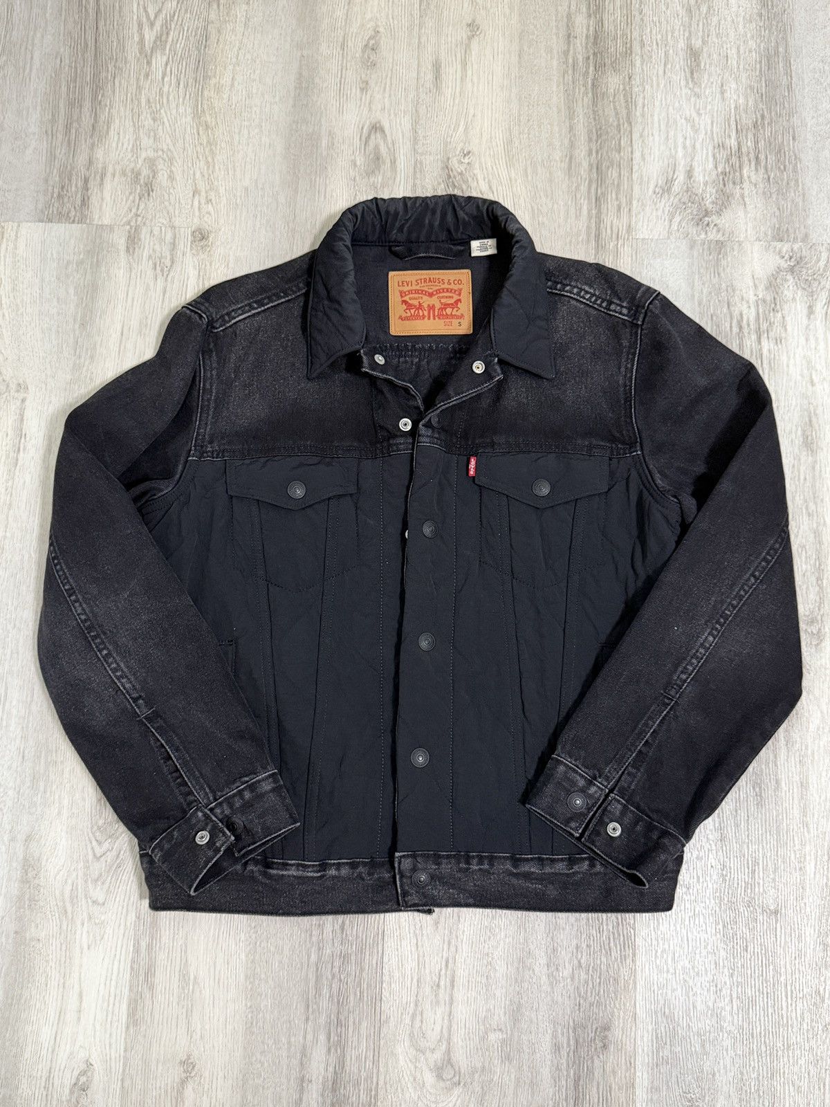 Levi's Levi Jacket with Nylon Front and Back Size US S / EU 44-46 / 1 - 2 Thumbnail