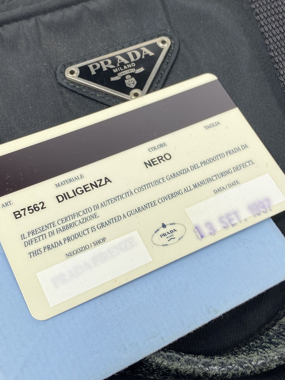 Prada Prada Tessuto Nero Nylon Hand Bag Size ONE SIZE - 3 Thumbnail