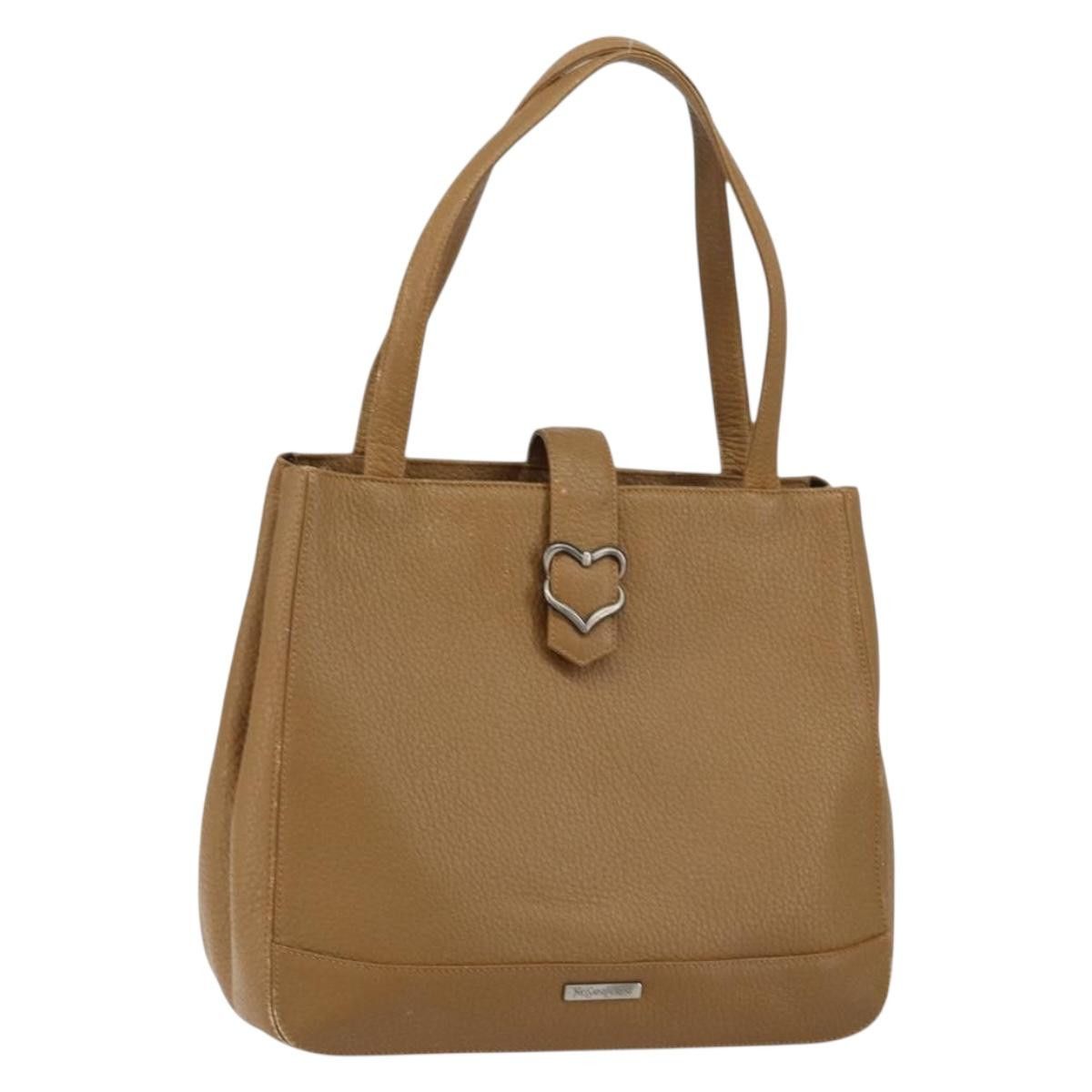 Saint Laurent Hand Bag Leather Brown Auth 149374 - Jerrillo, Women's