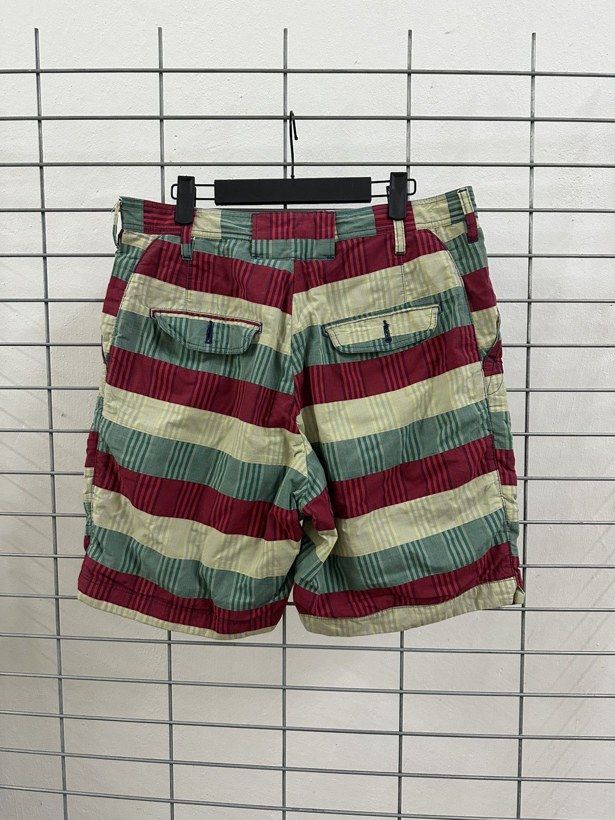 White Mountaineering Rare And Beautiful White Mountaineering Plaid Shorts Size US 32 / EU 48 - 2 Thumbnail