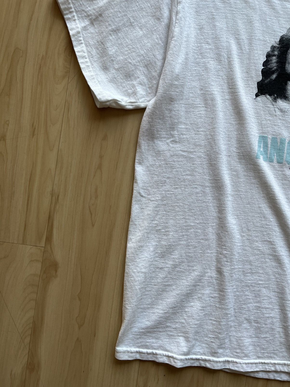 Vintage Vintage 90s Farrah Fawcett Angel T Shirt Size US L / EU 52-54 / 3 - 3 Thumbnail