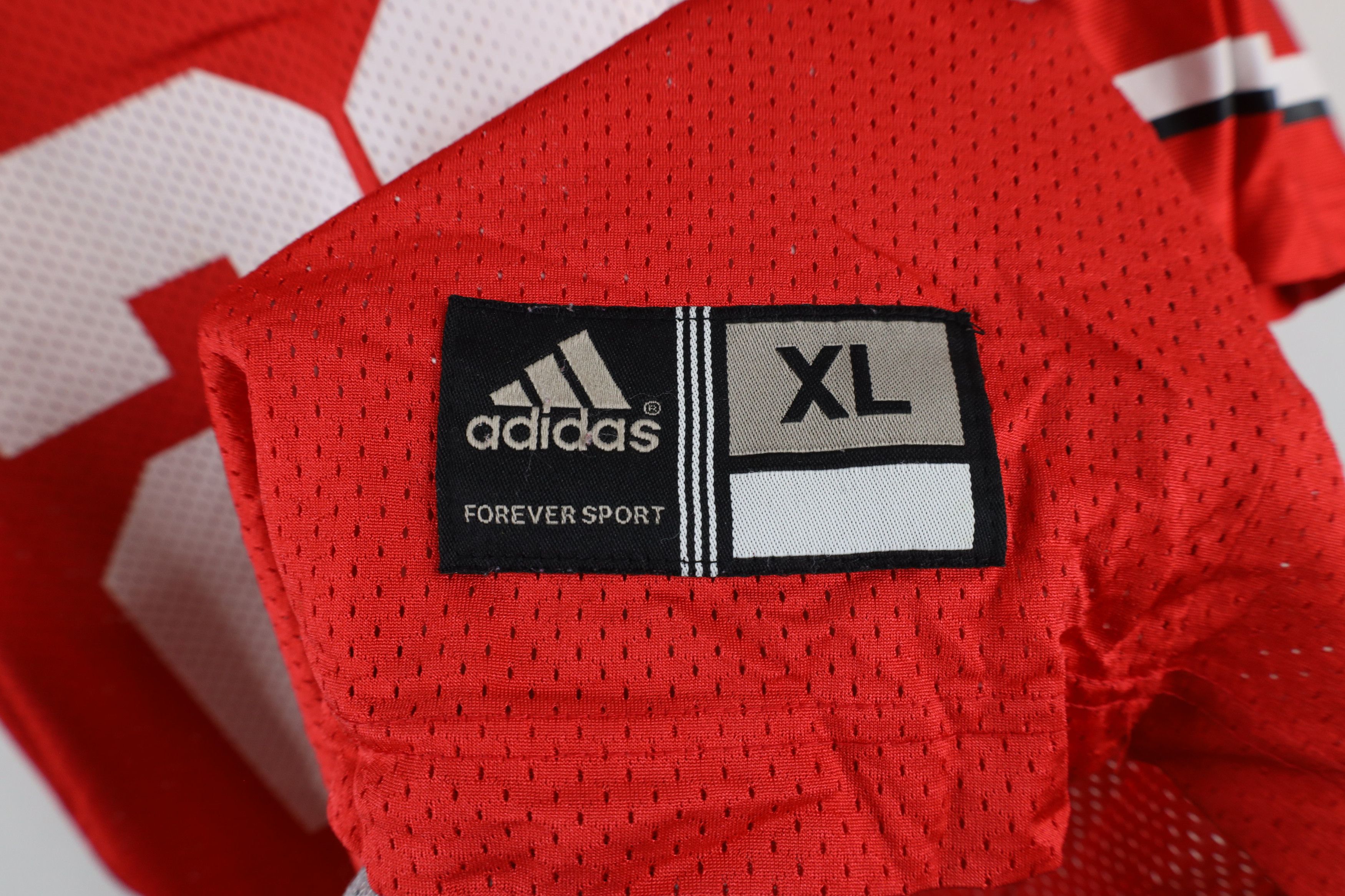 Adidas × Vintage Vintage Adidas Ohio State University Football Jersey Red #28 Size US XL / EU 56 / 4 - 4 Thumbnail