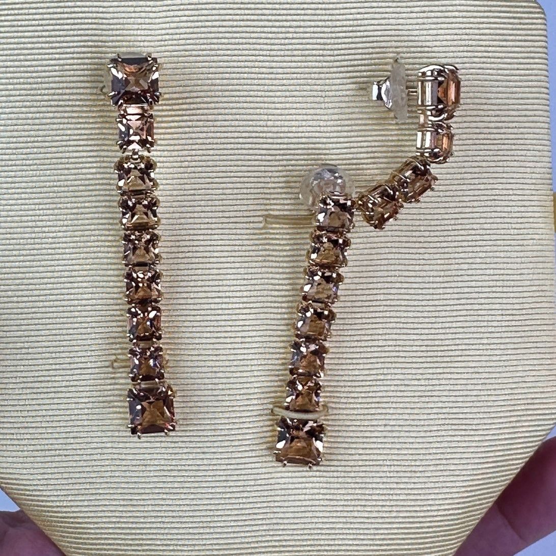 Swarovski Swarovski Millenia earrings Asymmetrical, Square cut Size ONE SIZE - 4 Thumbnail