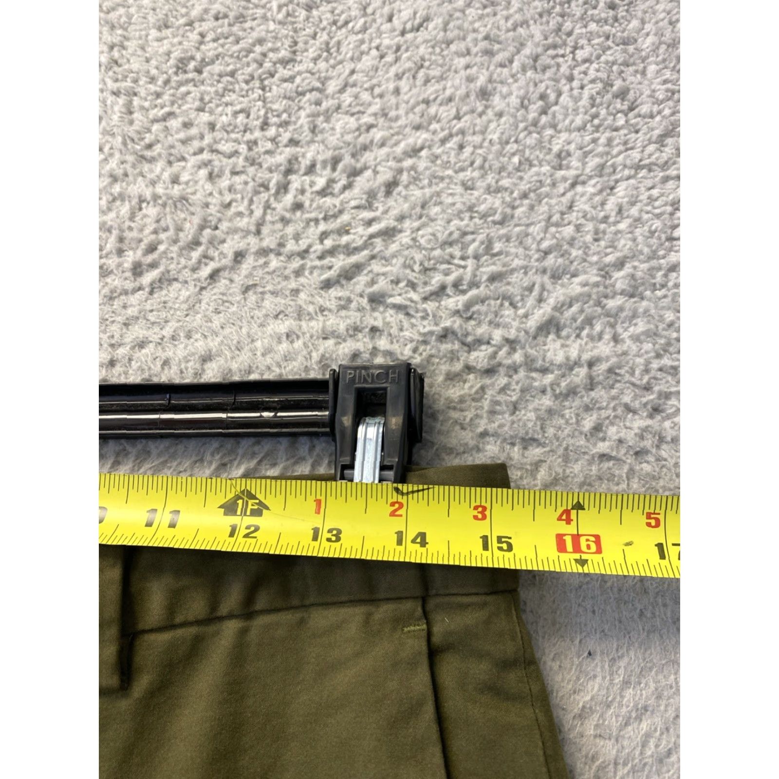 Banana Republic Banana Republic Men's Chino Pants Slim-Fit Green 30x32 Slim Flat Front Zip Belt Loops Pockets Cotton Modern Casual Shirt Sportswear Size US 30 / EU 46 - 4 Thumbnail