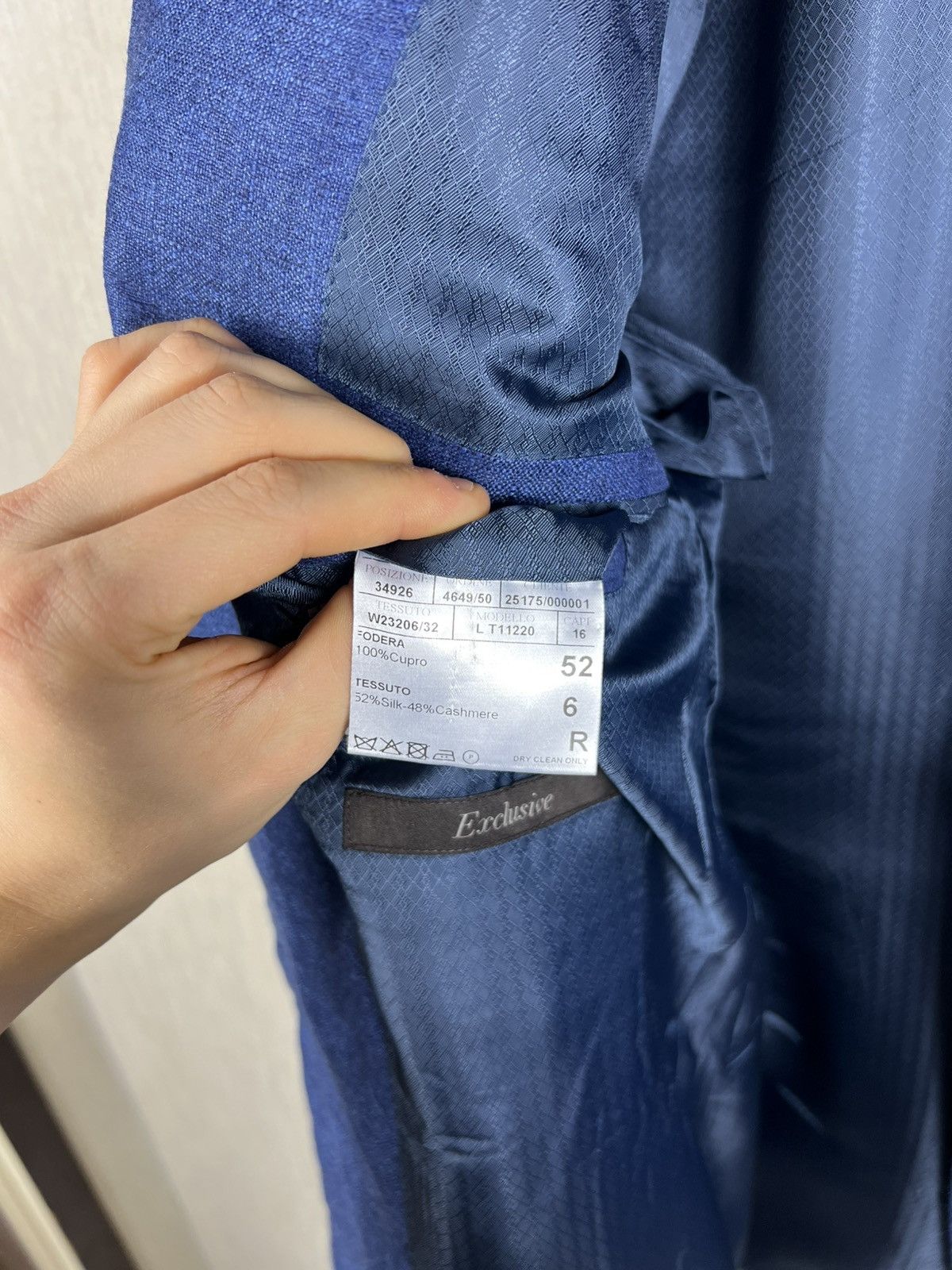 Canali Canali cashmere silk italian exclusive blazer luxury jacket Size US L / EU 52-54 / 3 - 22 Thumbnail
