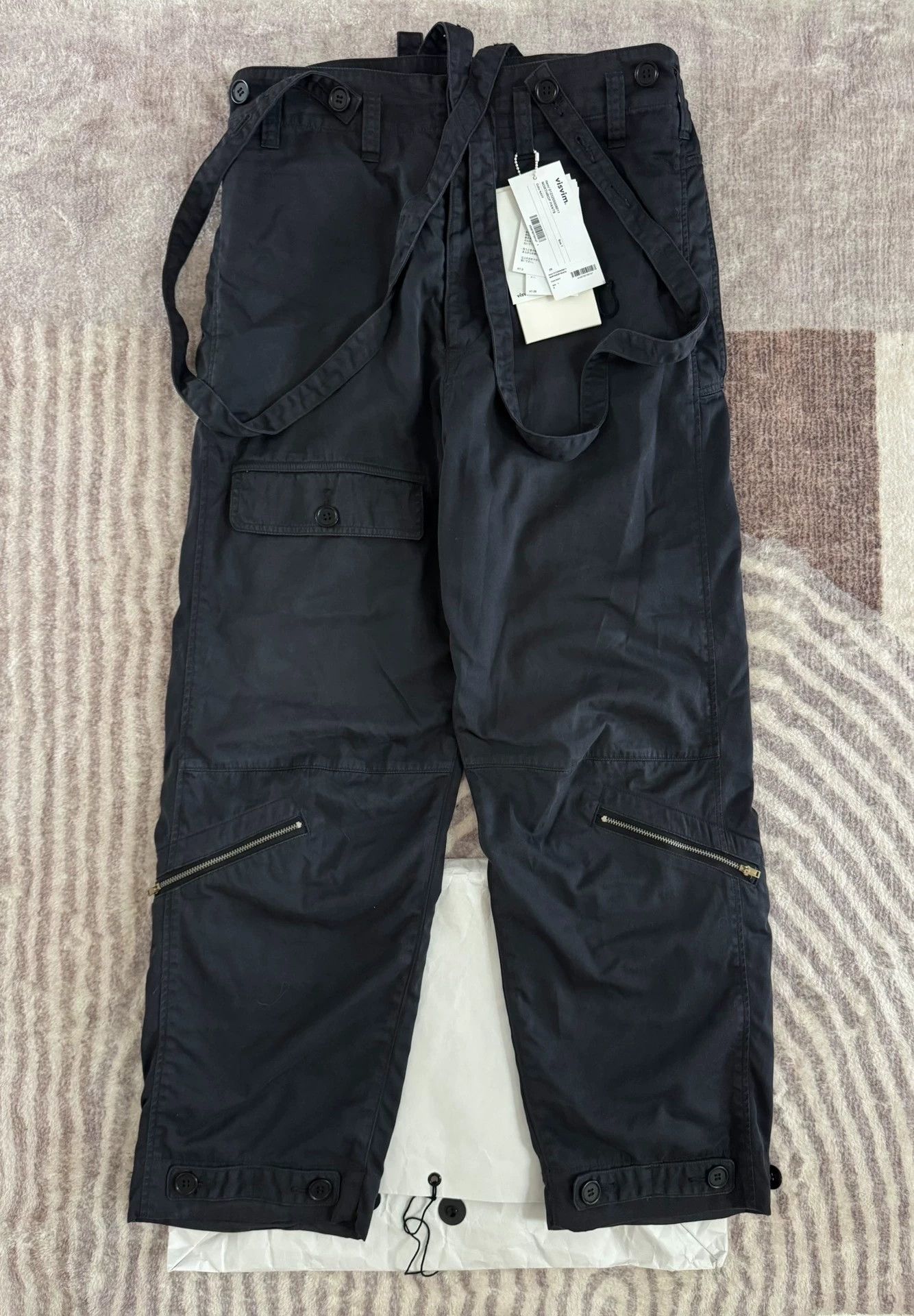 Visvim VISVIM 24SS NORTHROP Mud Dye Overalls Navy One Near New Size US 30 / EU 46 - 1 Thumbnail