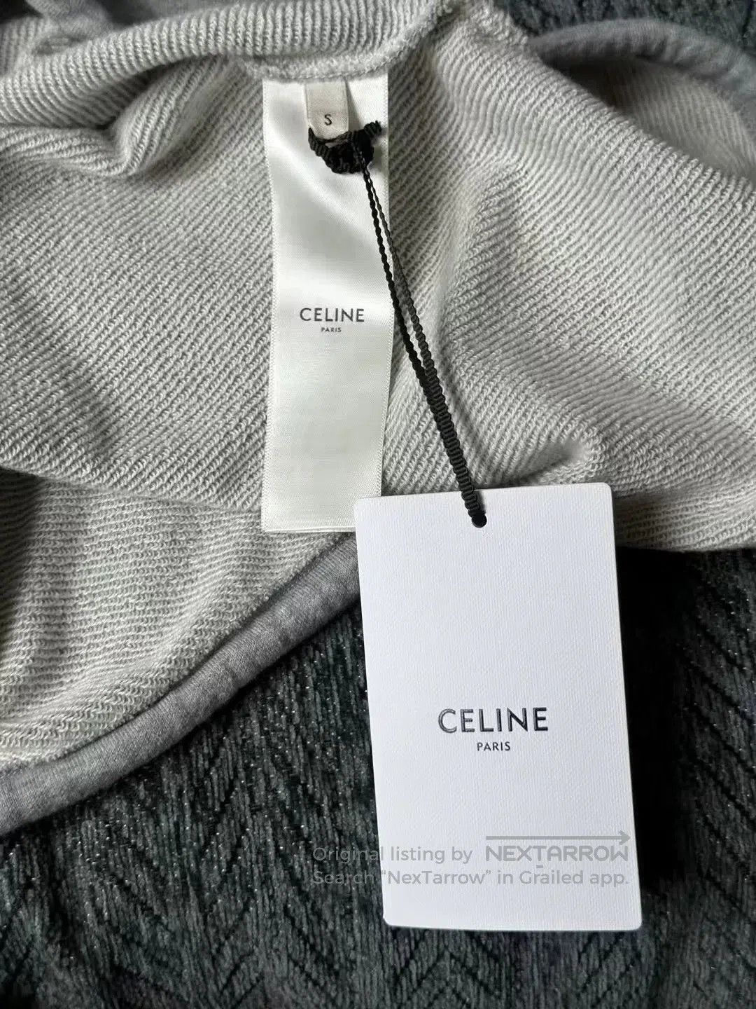 Celine Celine Gray 16 Sweatshirt. Size S / US 4 / IT 40 - 4 Thumbnail