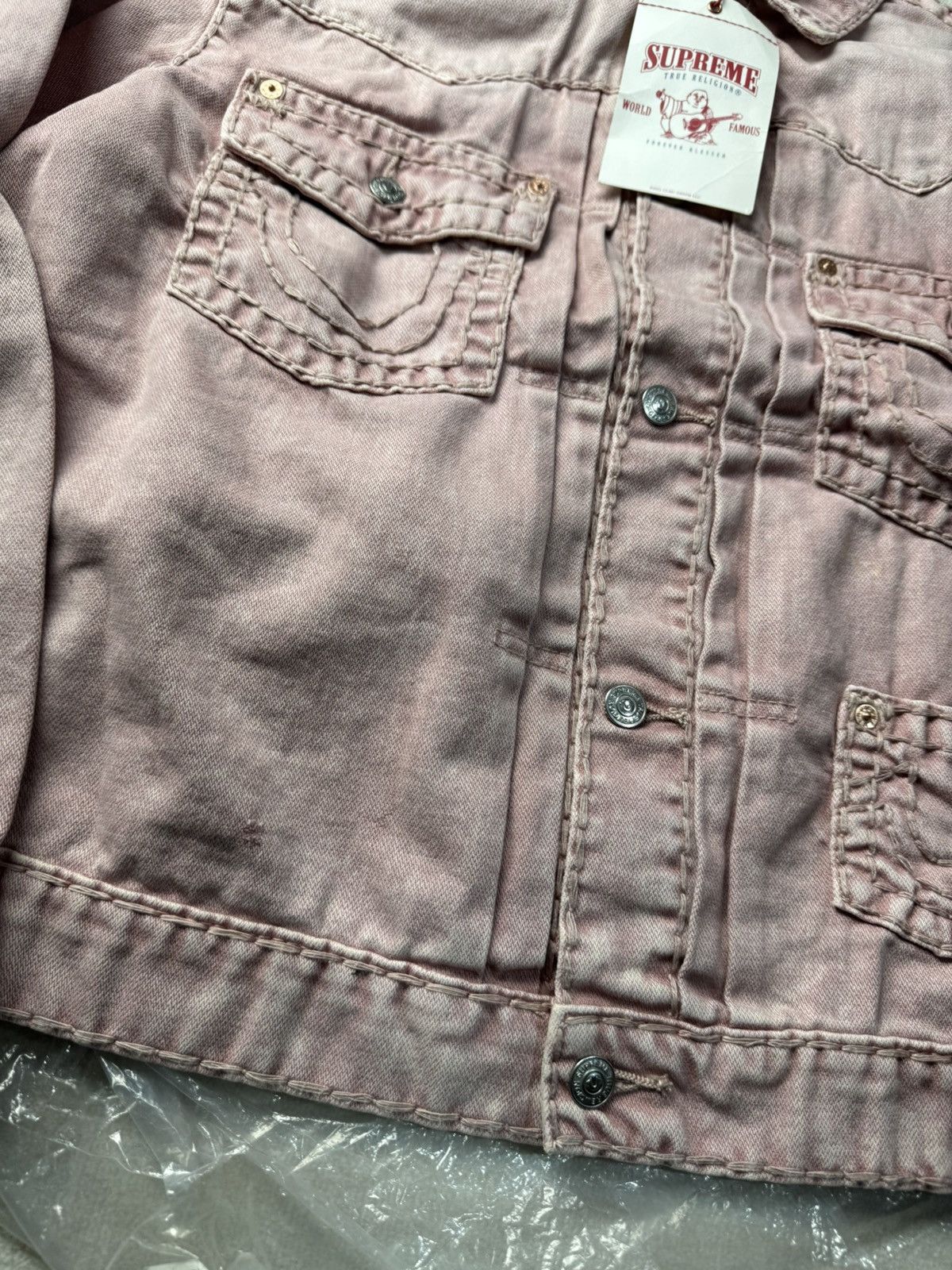 Supreme × True Religion Trucker jacket Size US L / EU 52-54 / 3 - 3 Thumbnail
