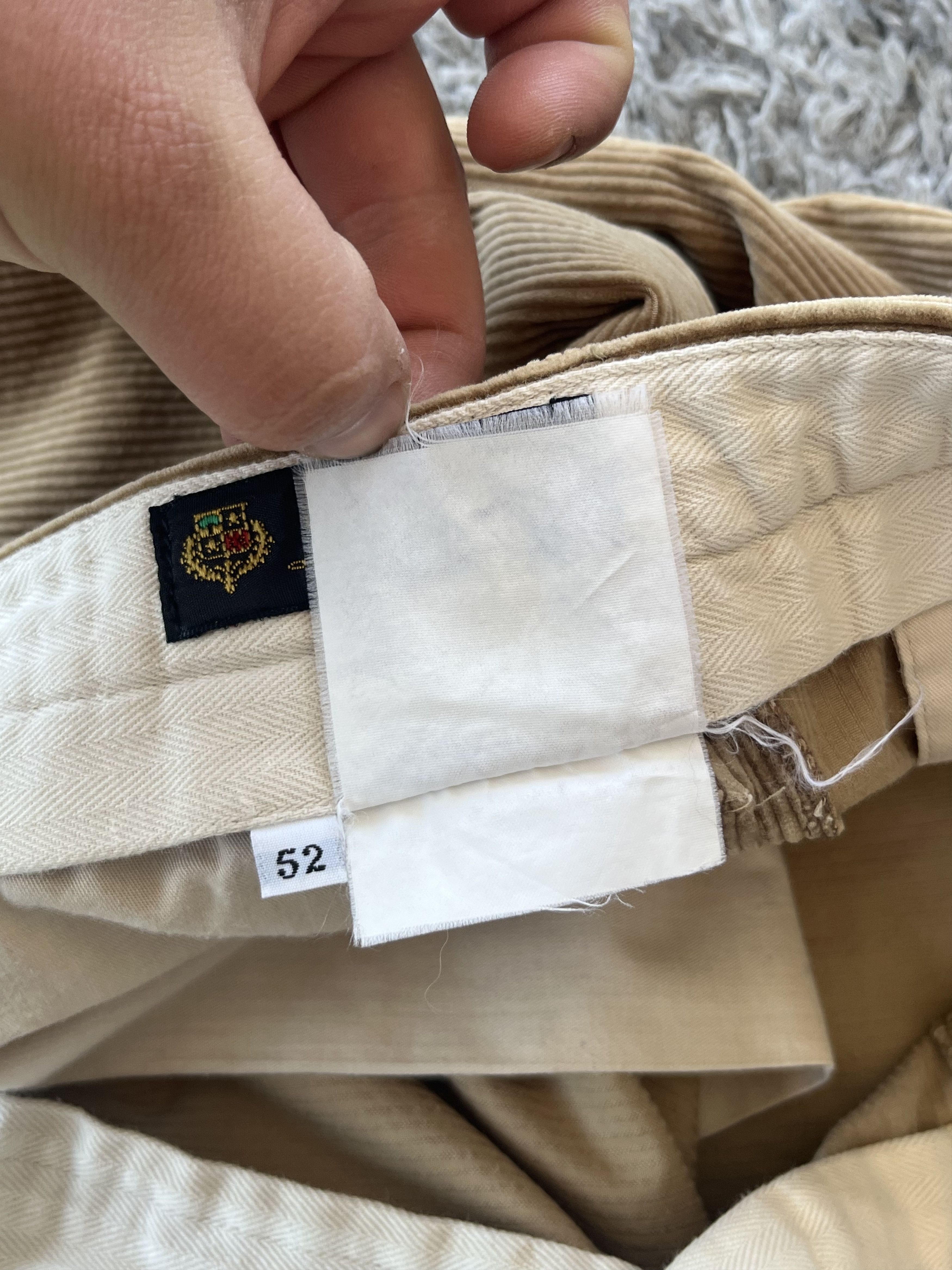 Loro Piana LORO PIANA Vintage Vilvet Pants Very Rare Kashmir Size US 36 / EU 52 - 8 Thumbnail