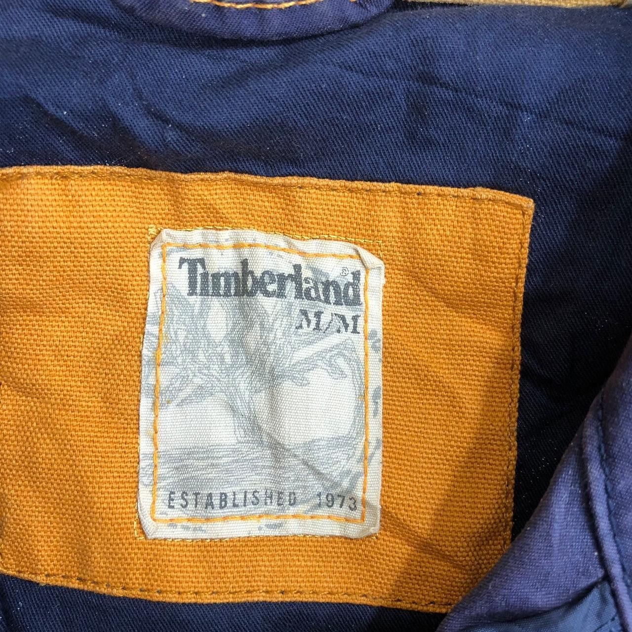 Timberland Vintage TIMBERLAND Outdoor Natural Pure Indigo Jacket Parka Size US M / EU 48-50 / 2 - 5 Thumbnail