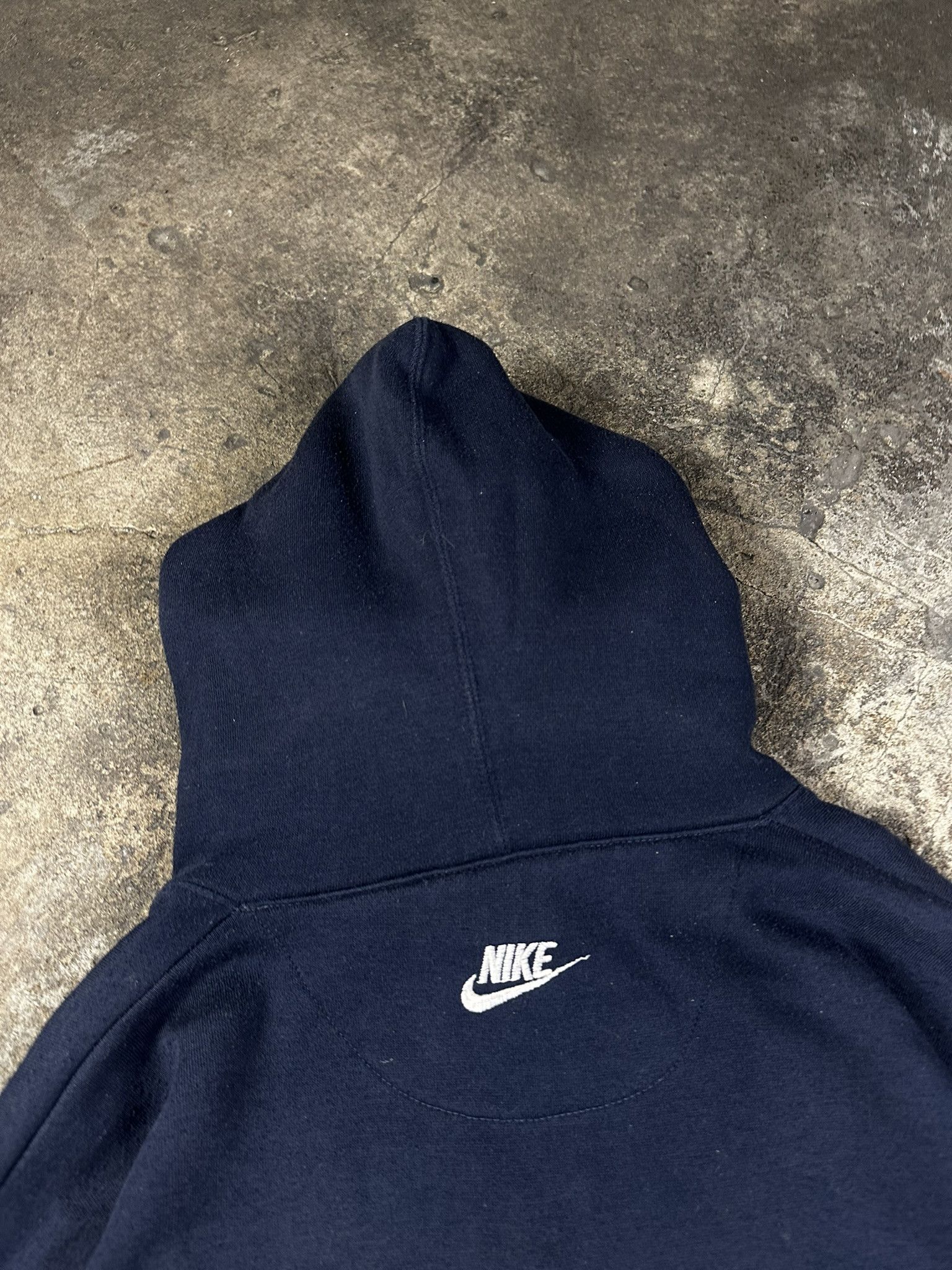 Nike 90s Nike Central Swoosh Boxy Washed Hoodie Size US M / EU 48-50 / 2 - 7 Thumbnail