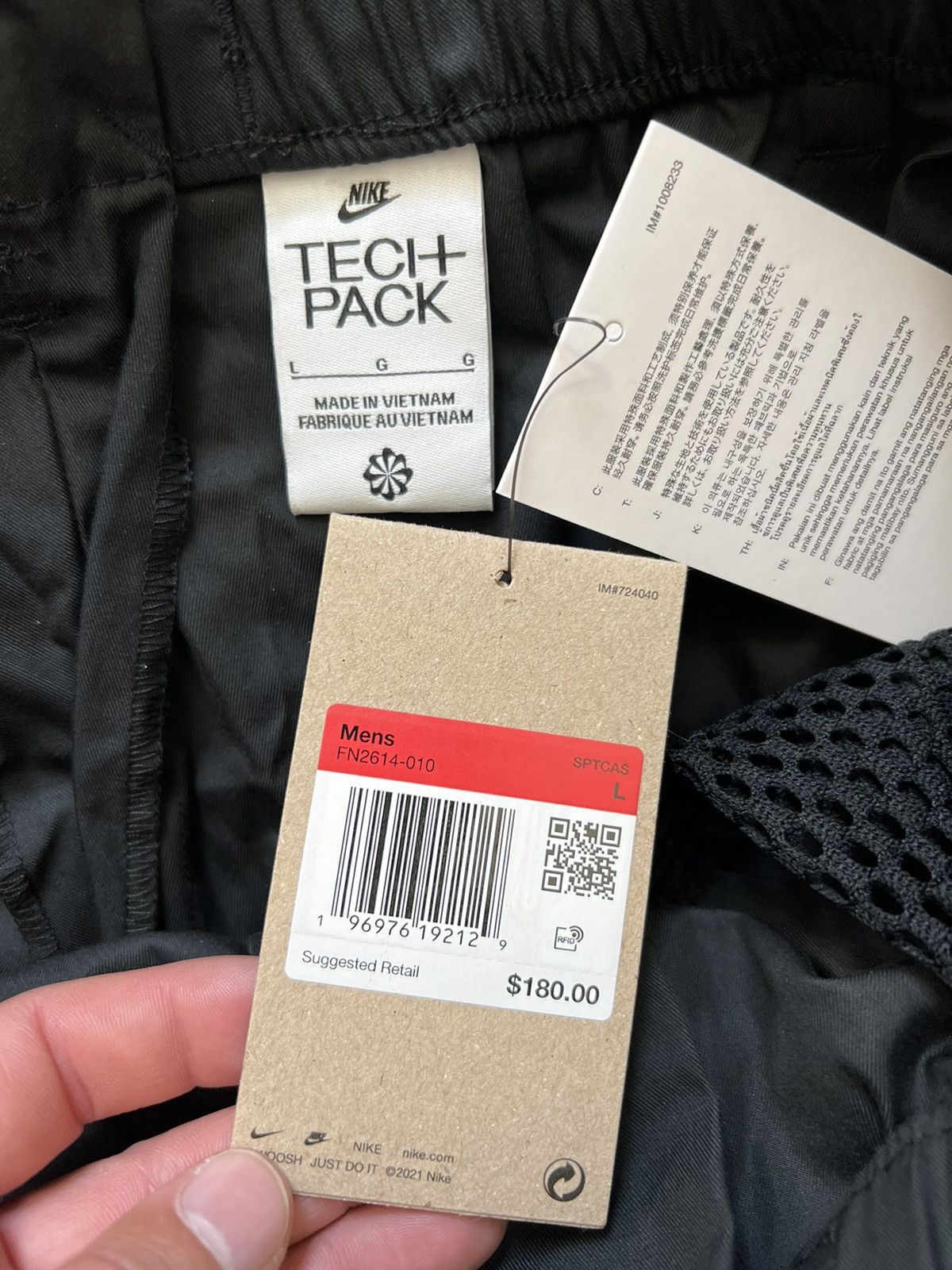 Nike Nike Sportswear Tech Pack Waxed Canvas Cargo Pants Size US 32 / EU 48 - 9 Thumbnail