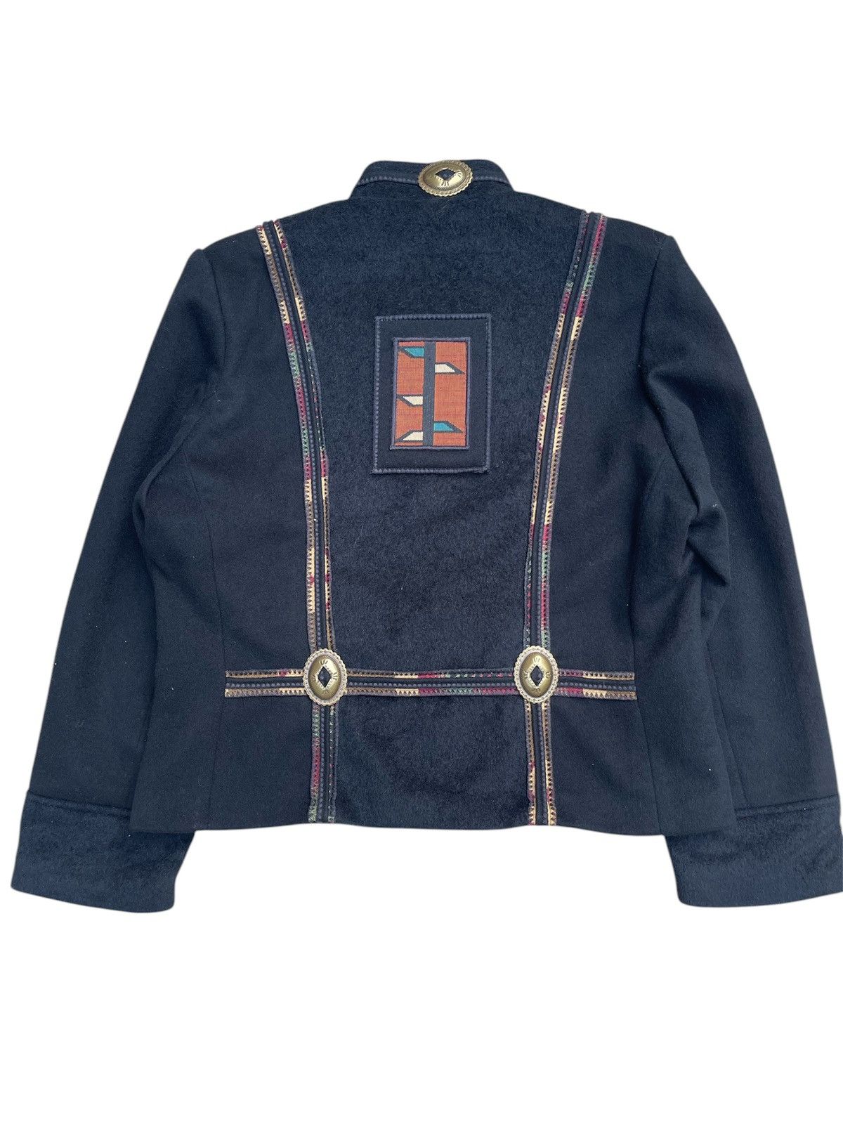 Designer Rare Coloratura Avant-Garde Mohair Wool Jacket – Made in USA Size L / US 10 / IT 46 - 1 Thumbnail