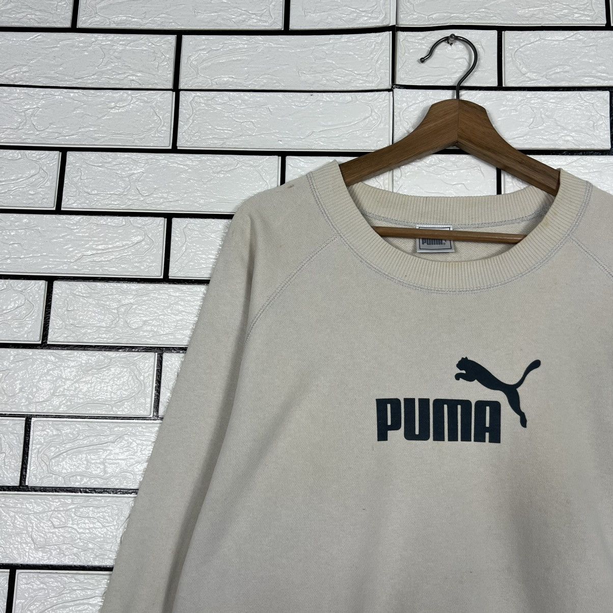 Puma PUMA Big Logo Crewneck Sweatshirt #3939-C180 Size US L / EU 52-54 / 3 - 3 Thumbnail