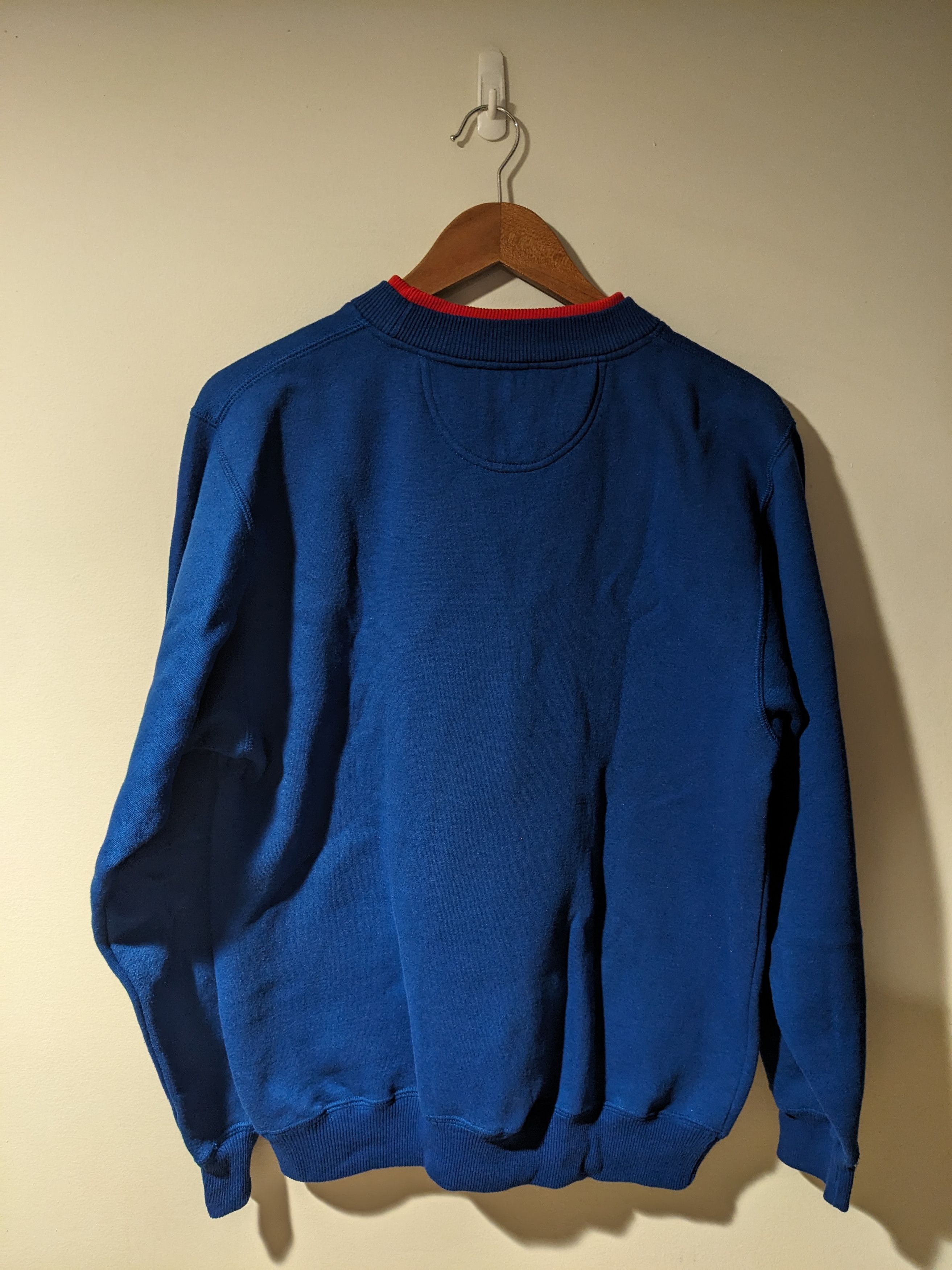 Disney × Mickey & Co. × Vintage Vintage 90s Mickey Mouse Disney & Co Two Tone Sweatshirt Size US L / EU 52-54 / 3 - 4 Thumbnail