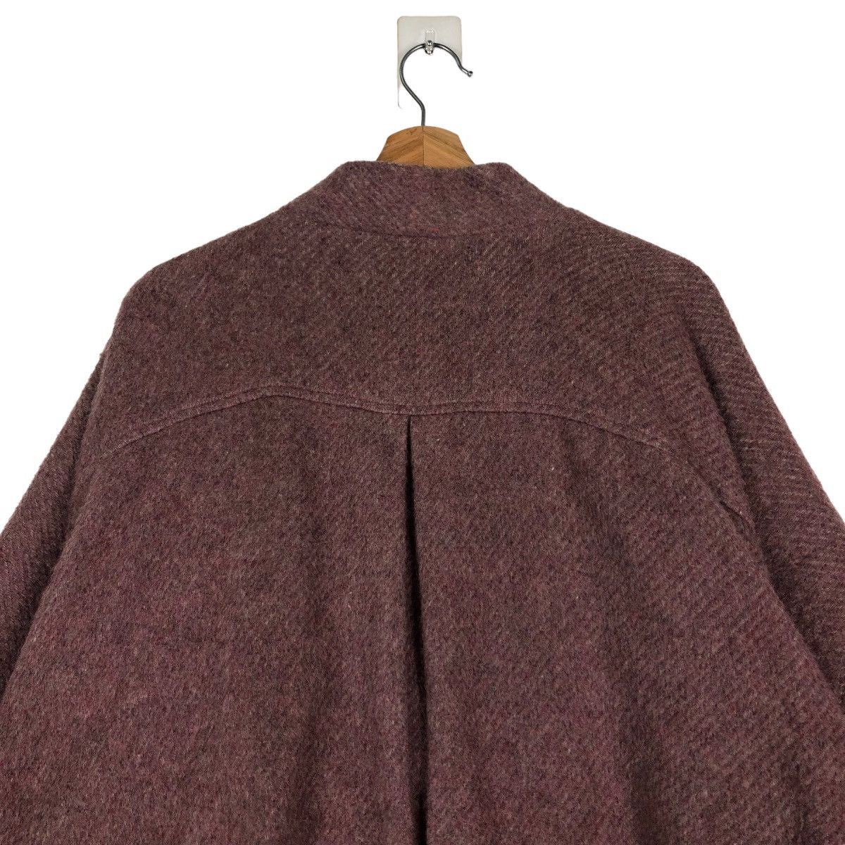 Japanese Brand VINTAGE WOOL BOMBER JACKET DOUBLE BREAST ISSEY MIYAKE JAPAN Size US M / EU 48-50 / 2 - 13 Thumbnail