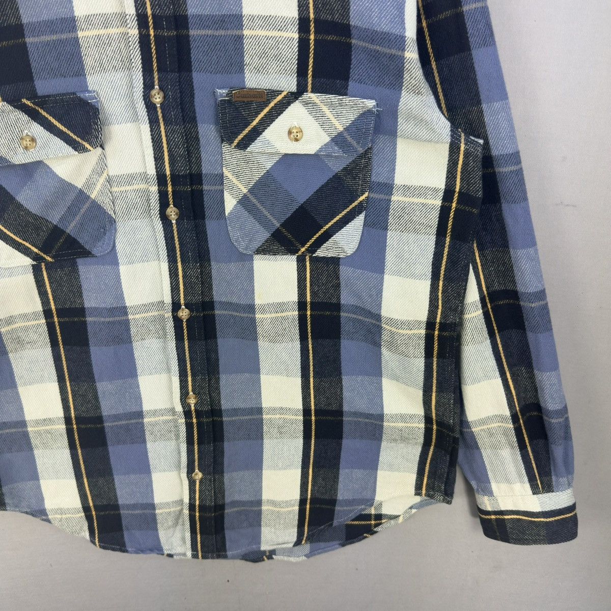 Carhartt Y2K Carhatt Double Pocket Plaid Heavy Flannel Size US L / EU 52-54 / 3 - 3 Thumbnail