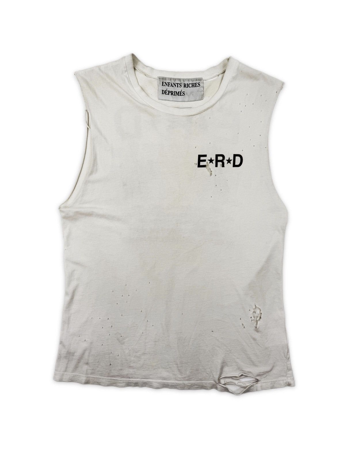 Enfants Riches Deprimes SS16 Enfants Riches Deprimes ‘Jesus Judged You’ Distressed Slogan Tank Top Size US S / EU 44-46 / 1 - 3 Thumbnail