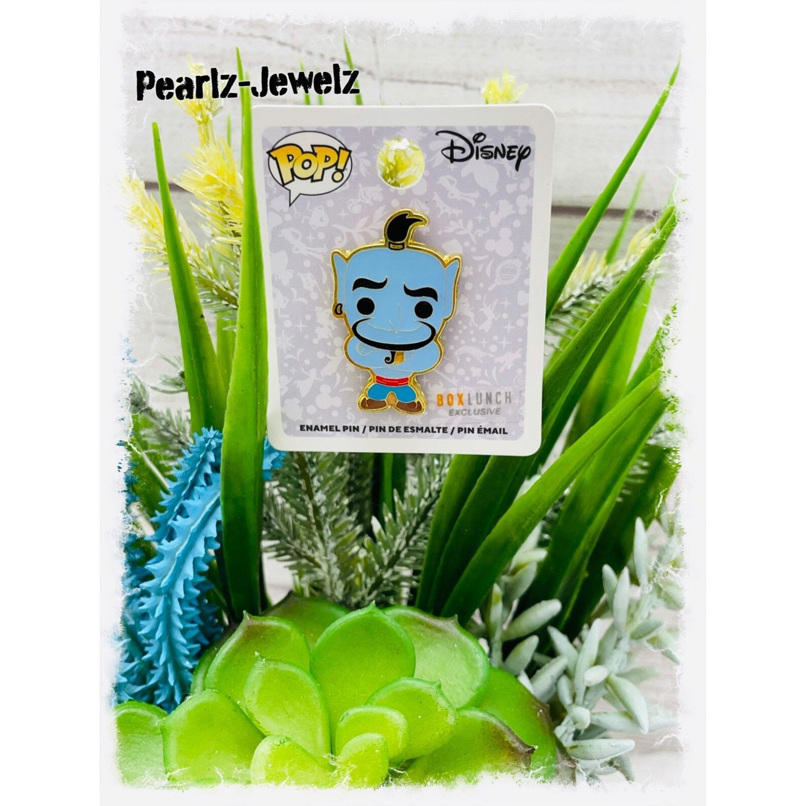 Disney Funko POP Disney Aladdin & Genie 1.5" Enamel Trading Pin Box Size ONE SIZE - 1 Preview