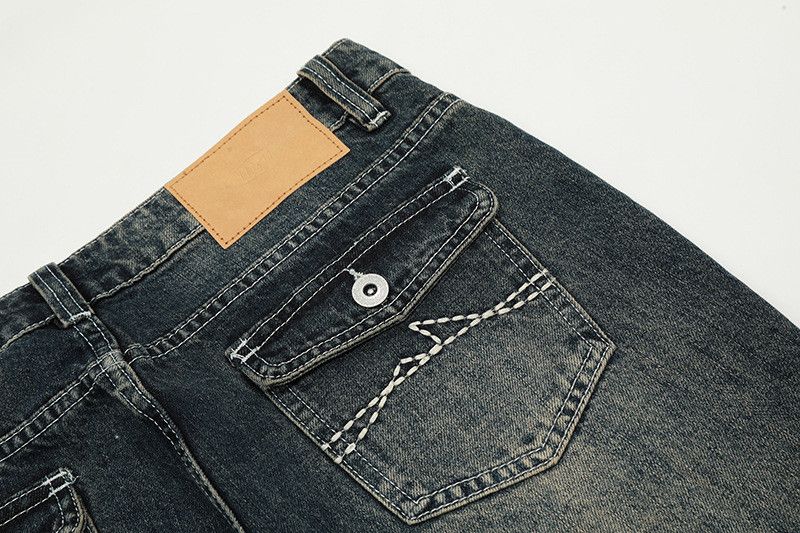 Jean American-style washed retro Cleanfit flared jeans Size US 32 / EU 48 - 5 Thumbnail