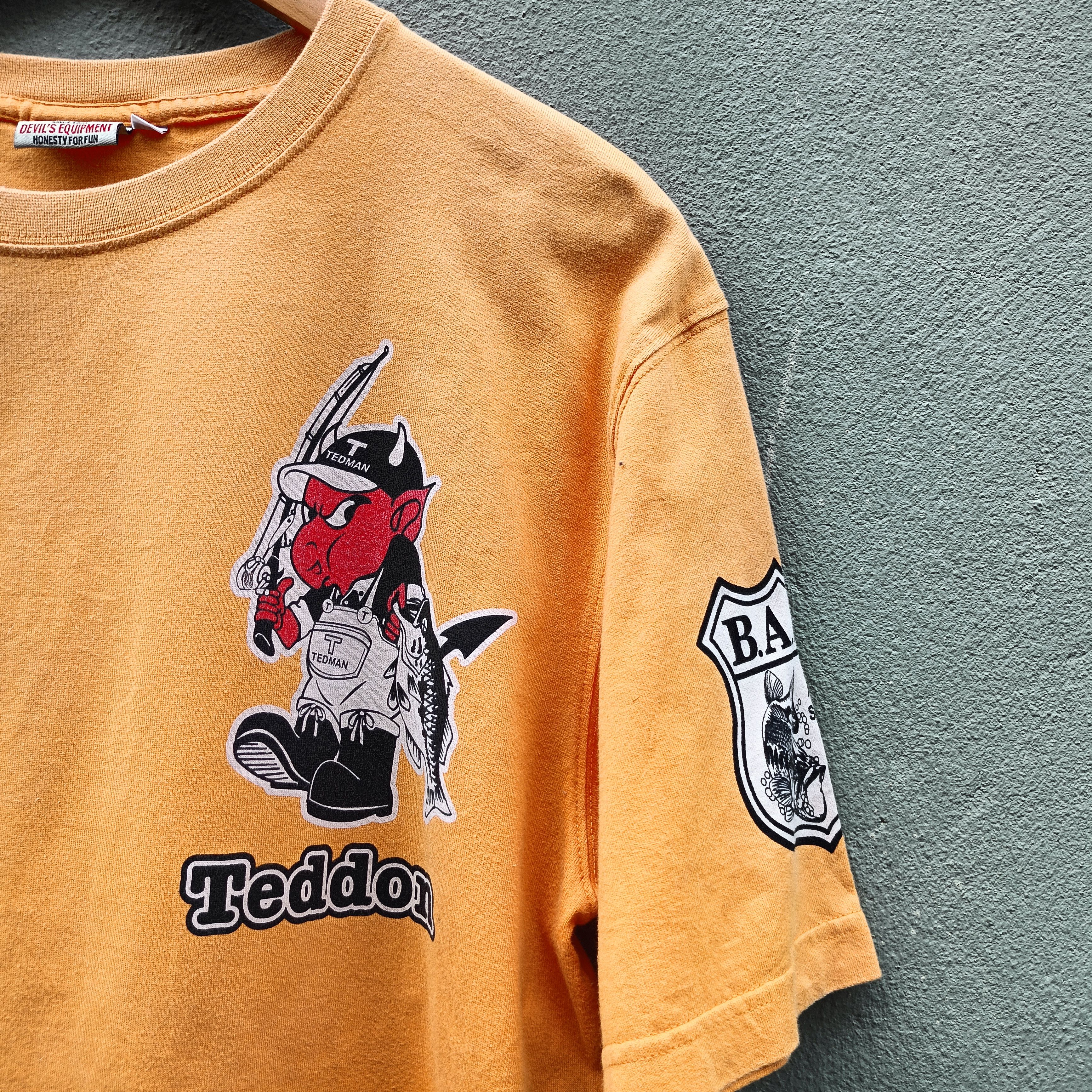 Japanese Brand Teddy's fishing Gear Tee Size US L / EU 52-54 / 3 - 3 Thumbnail