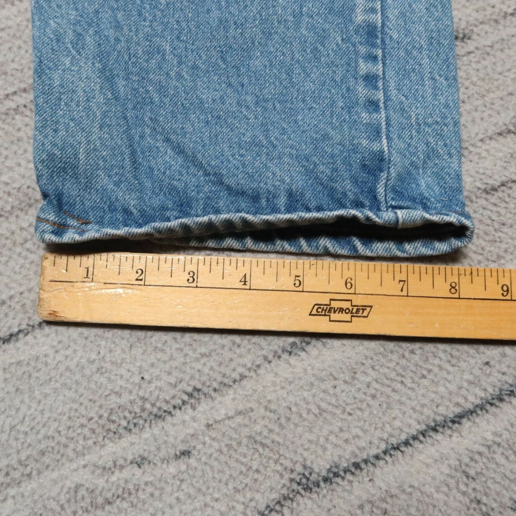 Levi's VINTAGE Levi's 505 Jeans Men Denim Light Wash 37 28 1/2 90s 505 Size US 37 - 6 Thumbnail