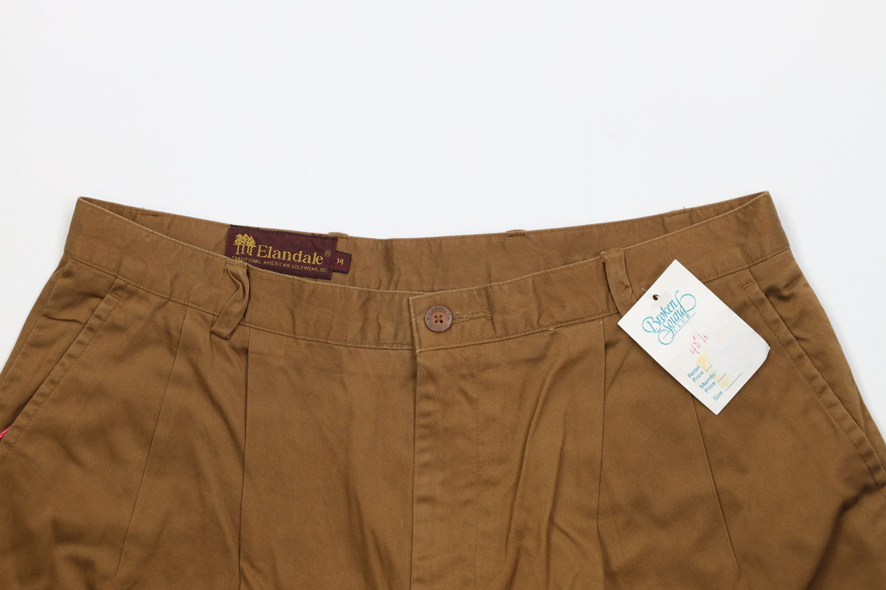 Vintage Deadstock Vintage 90s Streetwear Safari Bush Chino Shorts Size 36" / US 14 / IT 50 - 2 Thumbnail