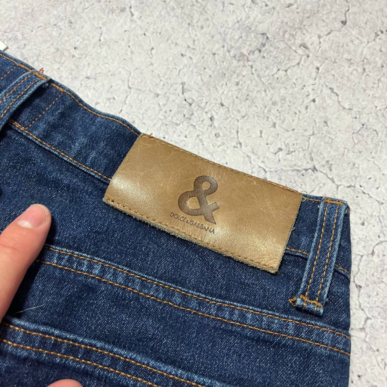 Dolce & Gabbana Dolce & Gabbana Vintage Jeans Blue Basic Straight Size US 32 / EU 48 - 5 Thumbnail