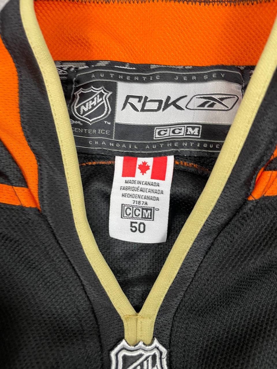 Reebok Getzlaf Reebok CCM Anaheim Ducks NHL Hockey Jersey Black Size US M / EU 48-50 / 2 - 6 Thumbnail