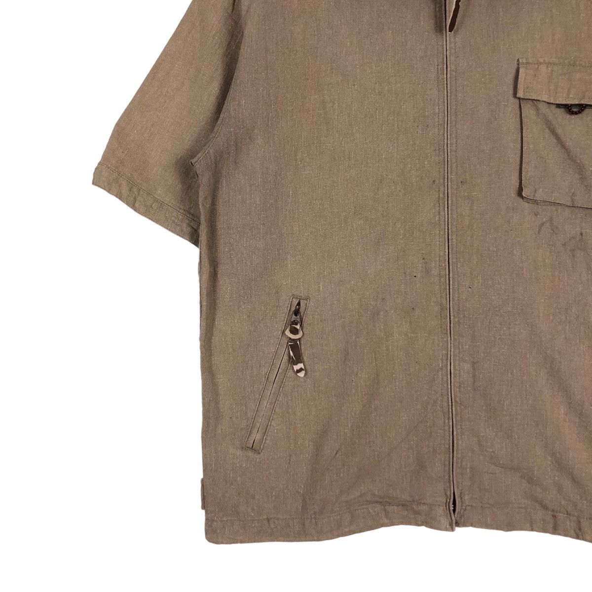 45rpm 🔥 Vintage Chore Work Jacket Ommar Jeans Short Sleeve Anorak Size US M / EU 48-50 / 2 - 3 Thumbnail