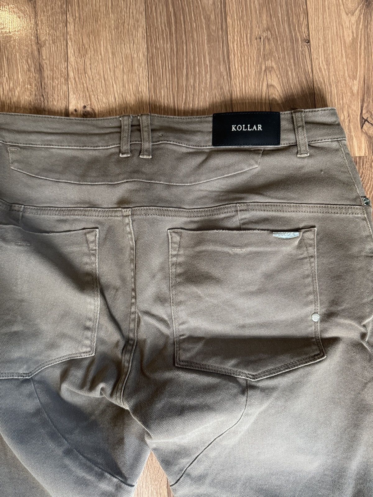 Kollar Clothing Kollar Clothing Beige Carpenter Denim Size US 34 / EU 50 - 5 Thumbnail