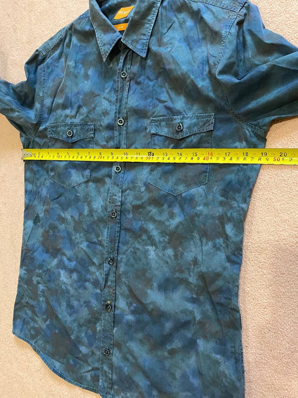 Hugo Boss HUGO BOSS Men’s Casual Shirt Long Sleeve Everyday Wear Size US S / EU 44-46 / 1 - 8 Thumbnail