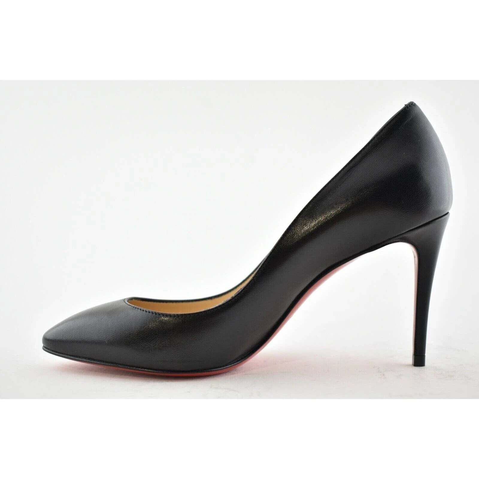 Christian Louboutin Christian Louboutin Eloise 85 Black Nappa Shiny Leather Size US 5 / IT 35 - 9 Thumbnail