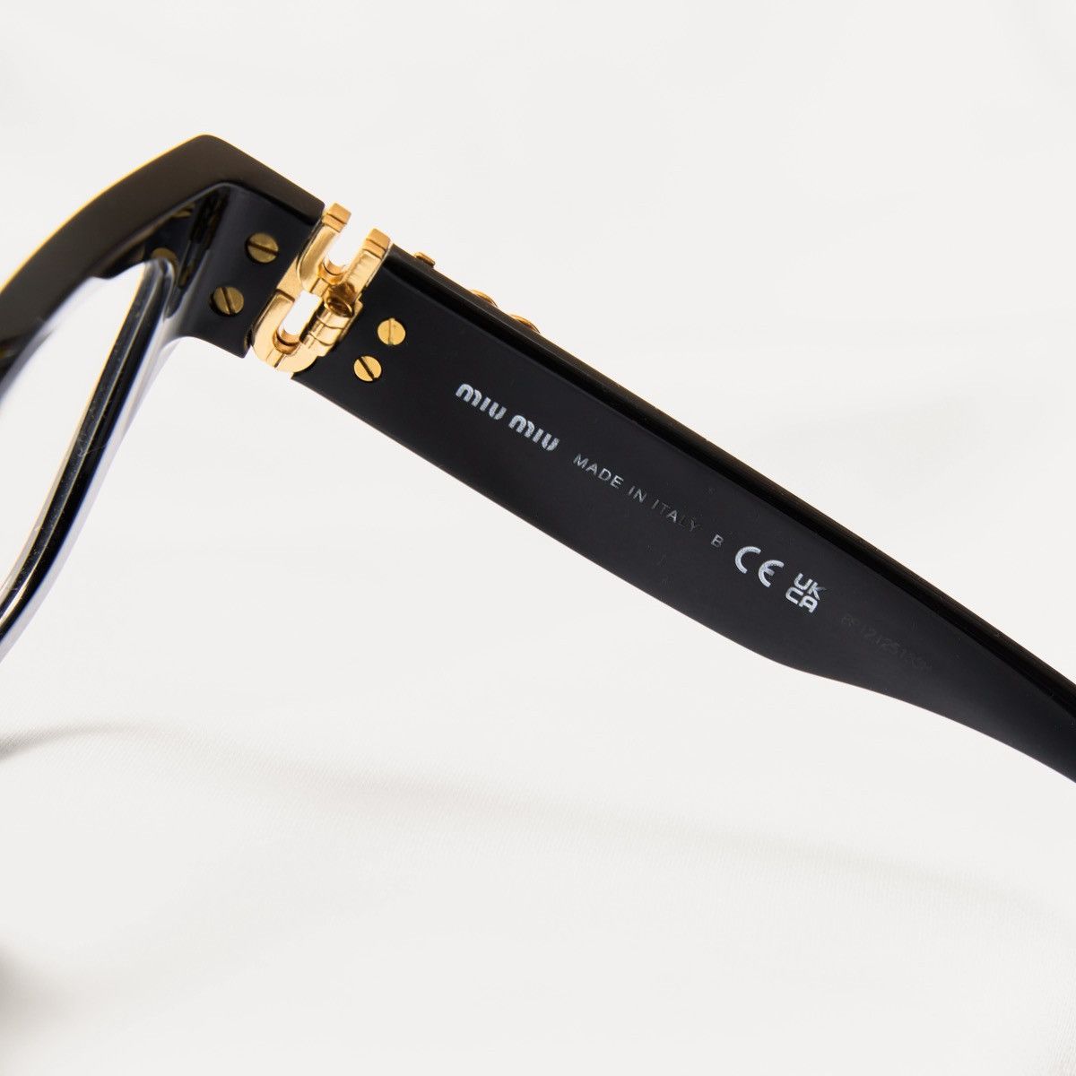 Miu Miu MIU MIU 0MU 02YV 16K1O1 GLASSES Size ONE SIZE - 4 Thumbnail