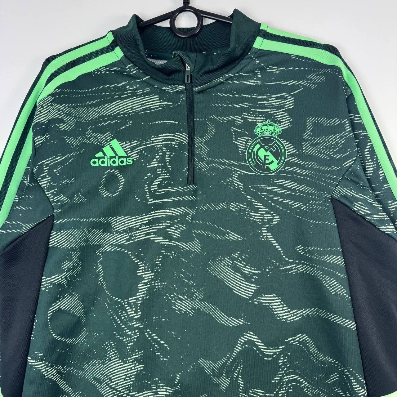 Adidas Adidas Real Madrid Training Top Green HD1205 Mens Size L Size US L / EU 52-54 / 3 - 2 Thumbnail