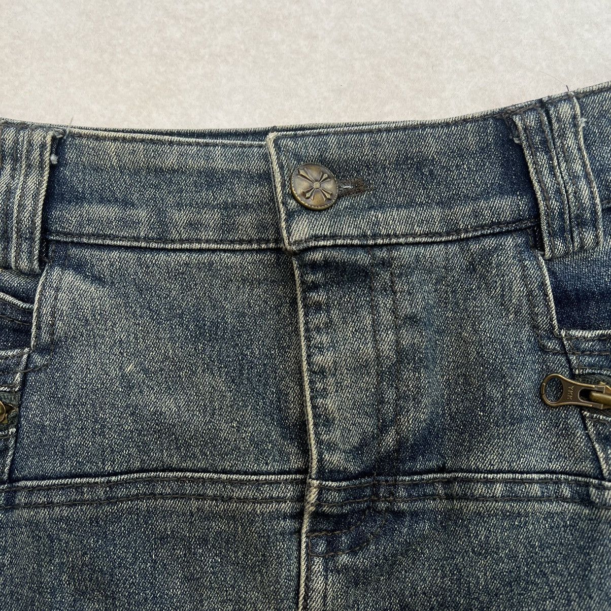 Japanese Brand × Le Grande Bleu (L.G.B.) Ozz Croce Denim Skirt Size 28" / US 6 / IT 42 - 4 Thumbnail