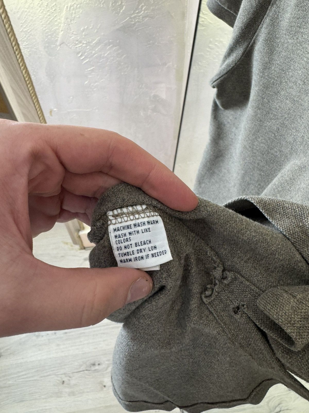 Polo Ralph Lauren Polo Ralph Lauren Custom Fit Grey Pique Polo Green Pony Size US S / EU 44-46 / 1 - 6 Thumbnail