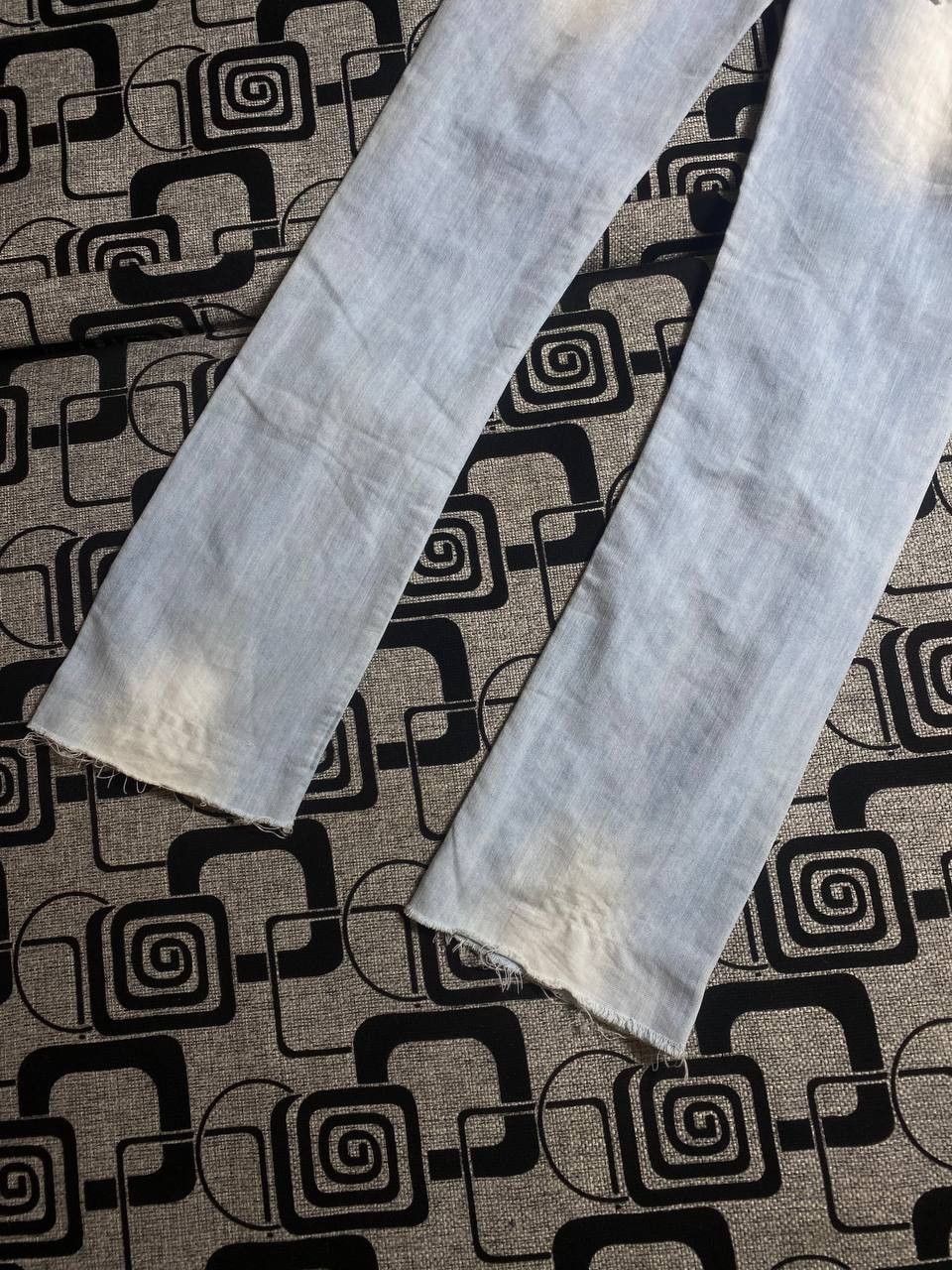 Other Crazy Crash Dirty Baggy Faded Jean Japan Avant Garde Style Size US 30 / EU 46 - 11 Thumbnail