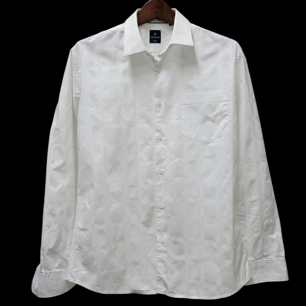 Other John Miller Men's Slim-Fit 100% Premium Cotton Long-Sleeves Size US S / EU 44-46 / 1 - 1 Thumbnail