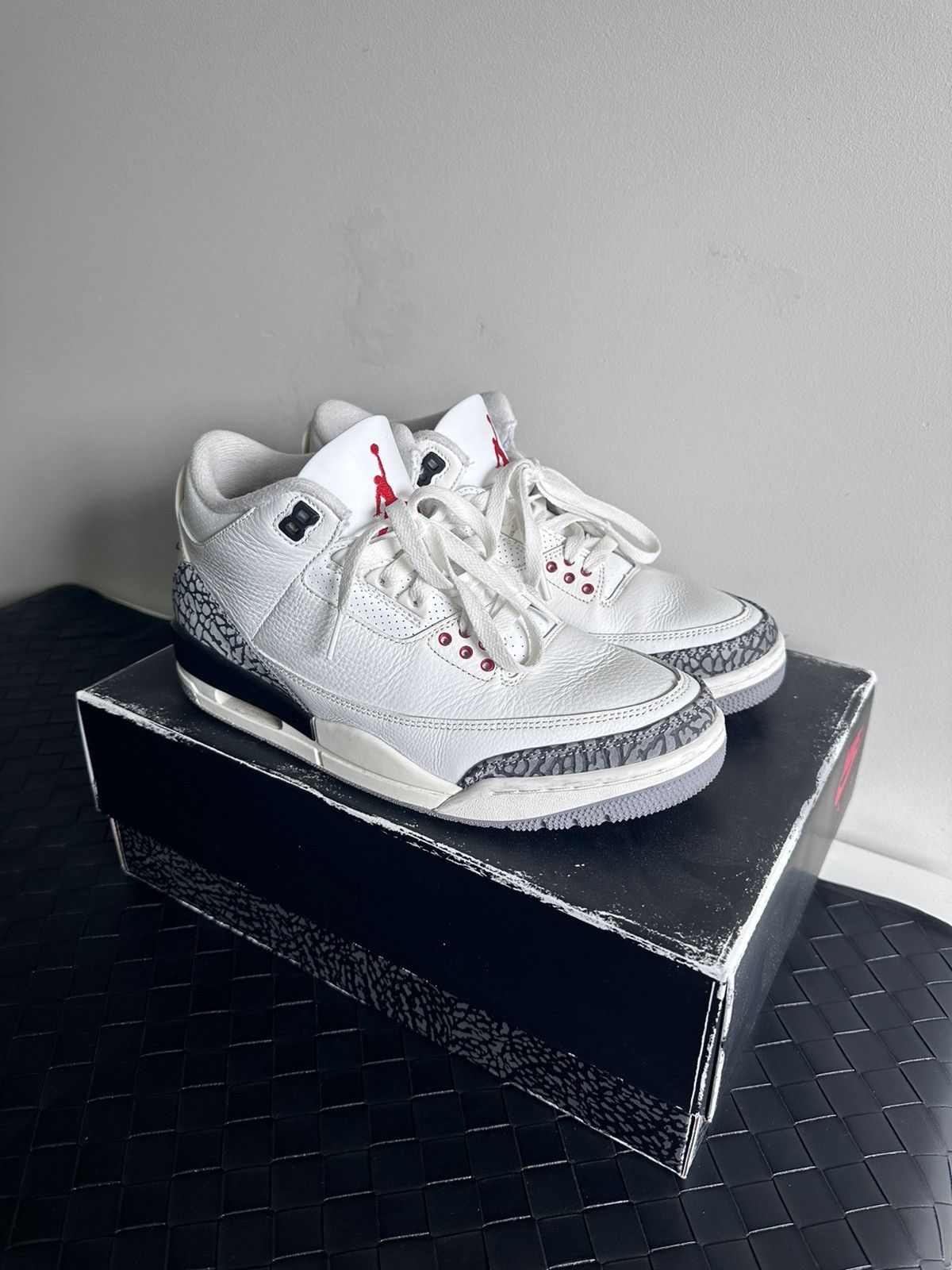 Jordan Brand × Nike Jordan 3 white cement reimagined Size US 8 / EU 41 - 4 Thumbnail