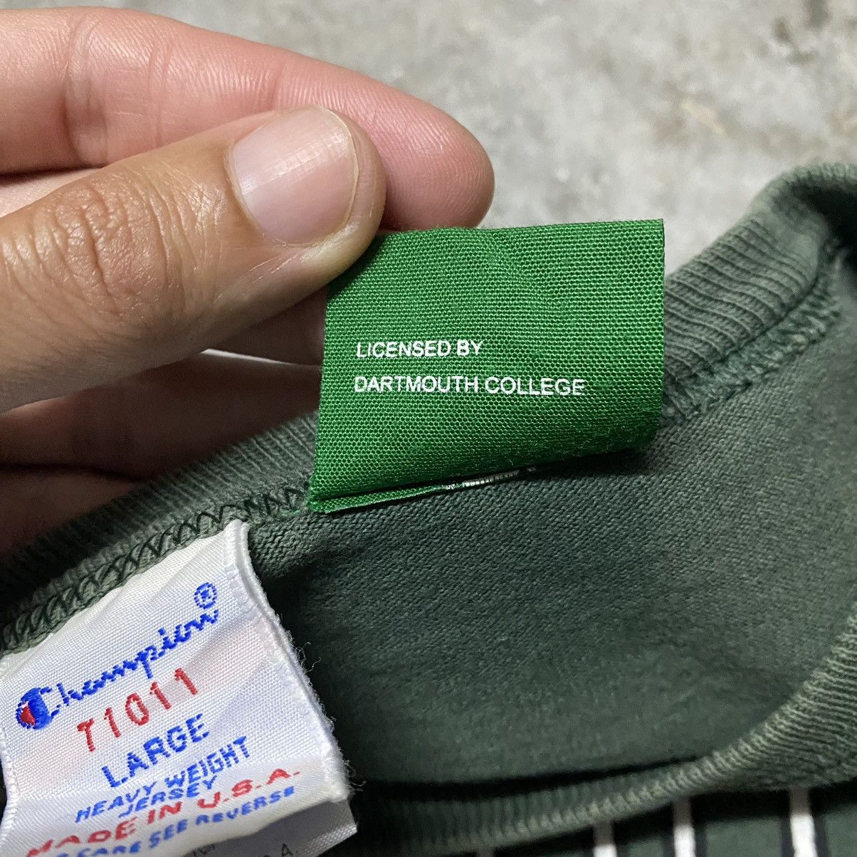 Champion Champion Dartmouth Collage T Shirt Size US L / EU 52-54 / 3 - 5 Thumbnail