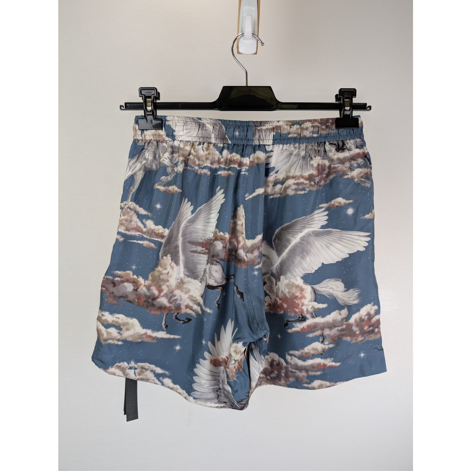 Amiri o1rshd1 CC20 Allover Pegasus PJ Shorts in Blue Size US 32 / EU 48 - 12 Thumbnail