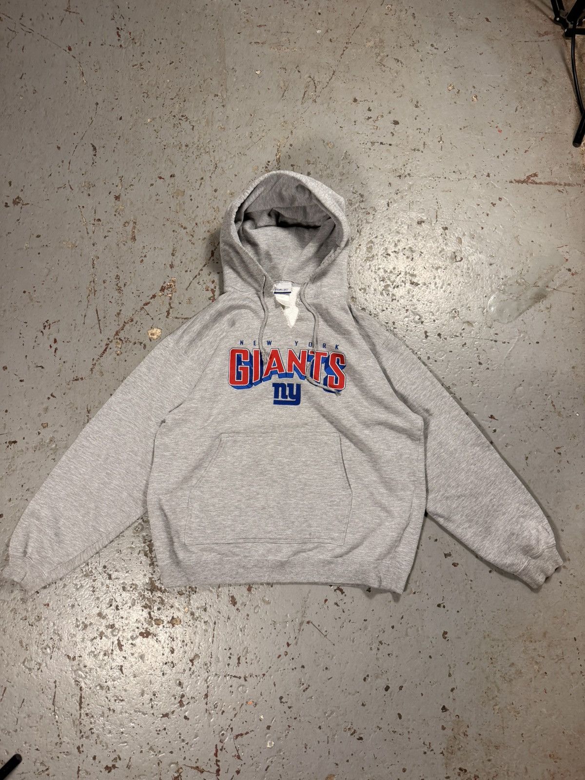 Reebok Vintage Reebok New York Giants Thrashed Hoodie Size US M / EU 48-50 / 2 - 1 Thumbnail
